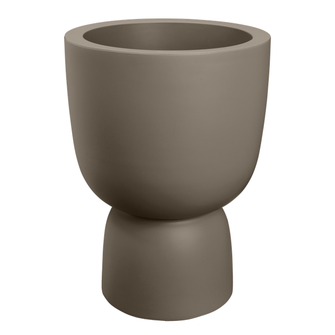 amber coupe 41cm burnt umber